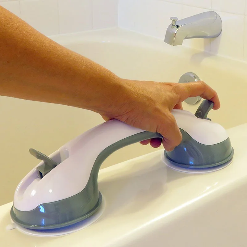 Shower Handle Bathtub and Shower Grab Bar Suction Handle Bathroom Bathtub Handle Useful for Disabled and Elderly Safe