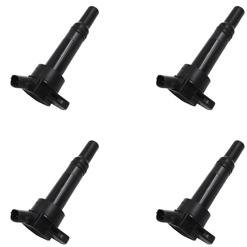 4Pcs Ignition Coil 27300-2E000 273002E000 For Hyundai Elantra Kia Soul Forte 1.8L 2.0L 2011-2014 Replacement