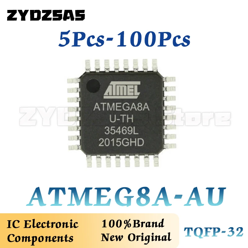 5PCS-100PCS ATMEGA8A-AU ATMEGA8A ATMEGA8 ATMEGA IC MCU Chip TQFP-32