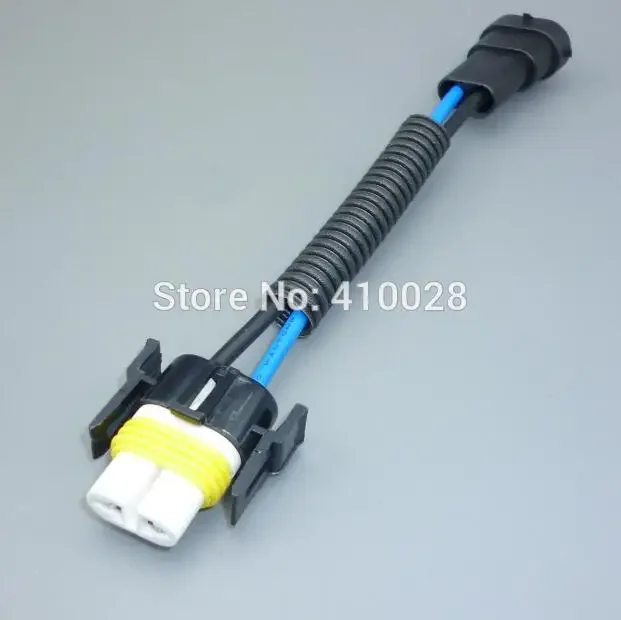 worldgolden 2/10/50/100pcs H8 H11 Socket Xenon Harness Plugs Connector LED Light Bulb Fog Car Truck MALE AND FEMALE  CERAMIC