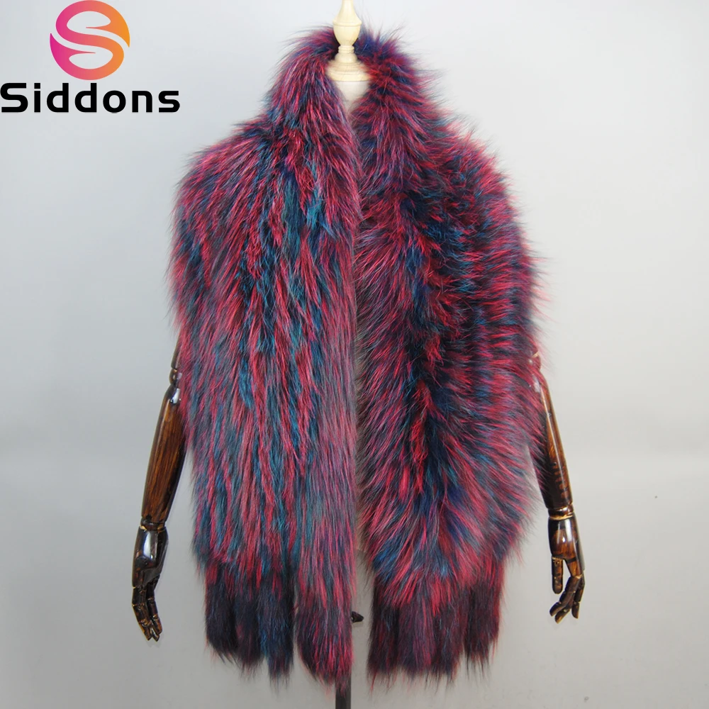 

Luxury Fashion Women Fox Fur Shawl Real Fox Fur Wrap Winter Autumn Hand Knit Natural Fox Fur Scarf with Fringes Real Fur Stole