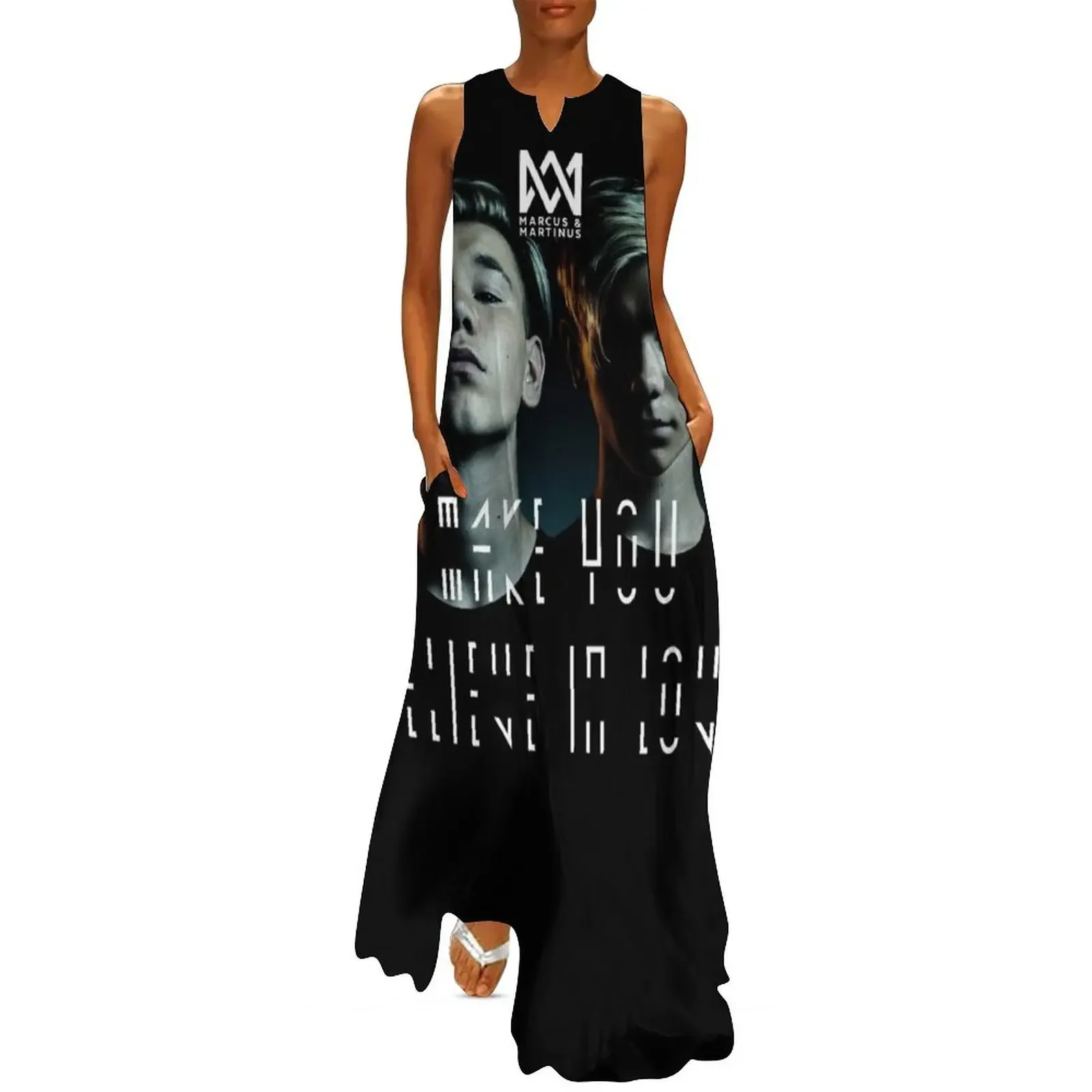 

Marcus and Martinus Long Dress Women's skirt dresses for woman Womens dresses Dress woman Dress