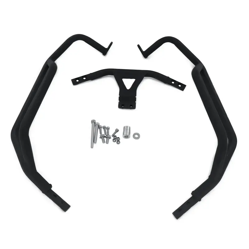 ل 2024-2025 CFMOTO 800MT-X 800MTX دراجة نارية الطريق السريع محرك الحرس تحطم بار الإطار حيلة قفص الوفير هدية حامي القضبان