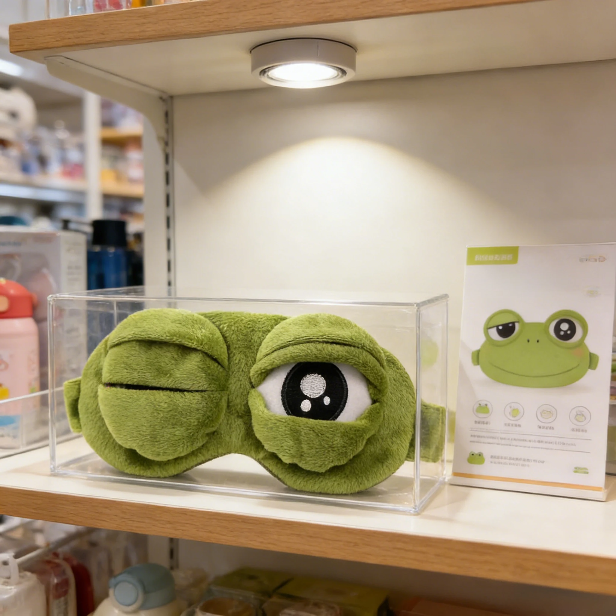 

3D-маска для сна с мягкой подкладкой – полностью затемняющая маска-«лягушка», дышащая мягкая повязка на глаза для сменной работы, путешествий и сна в офисе