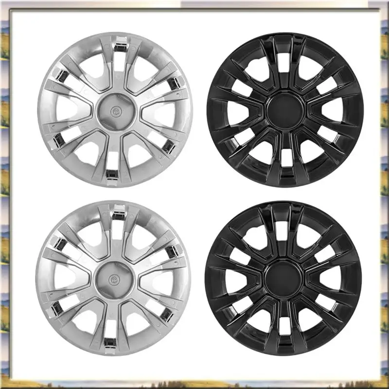

Удобные для бюджета универсальные чехлы на колеса тележки для гольфа, 8 дюймов, 4 шт. колпаки для ступиц для клубного автомобиля, аксессуары для гольф-каров