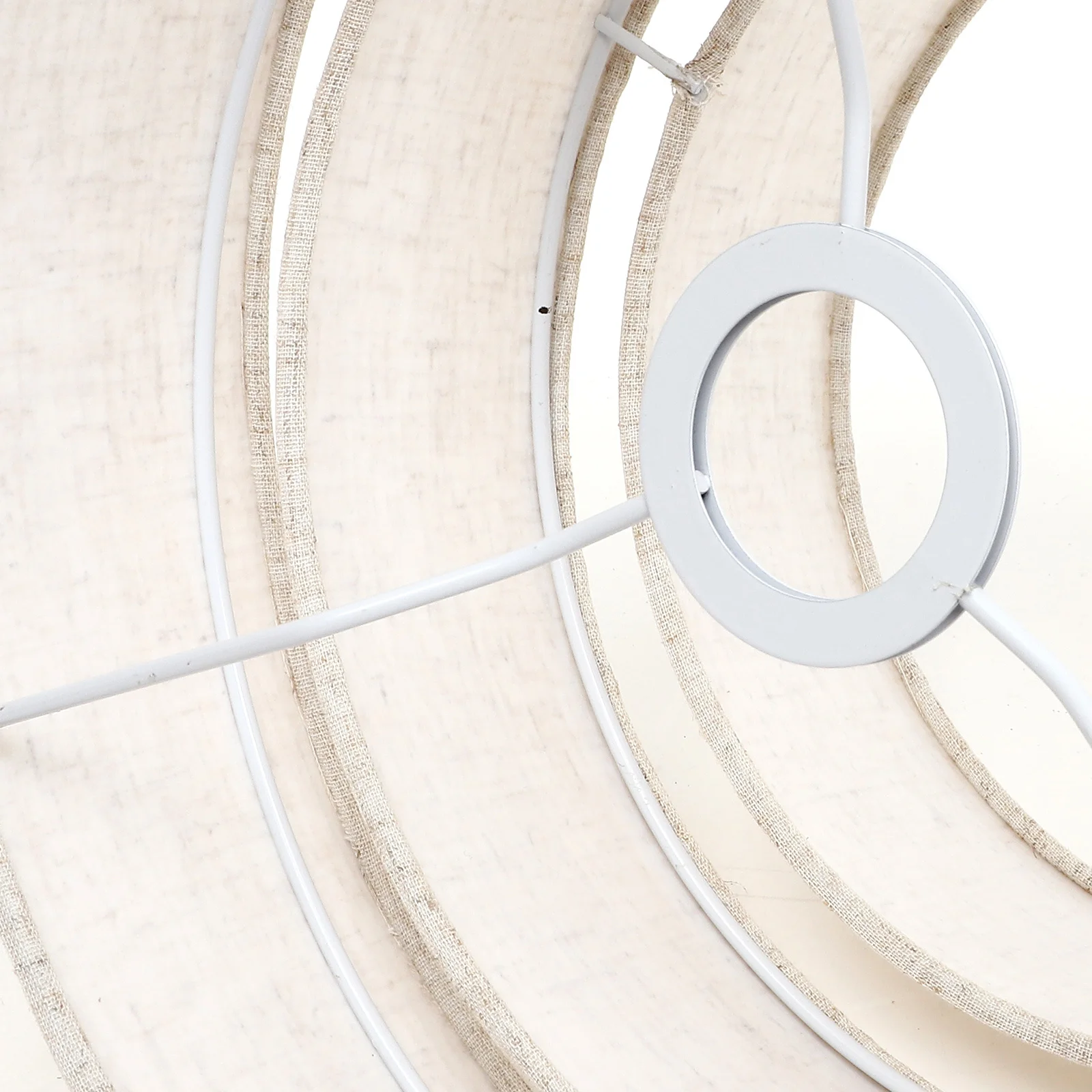 

3 Tier Lamp Shade Natural Linen 3-Layer Round Drum For Floor Pendant Ceiling Lamp E26 Easy Install Modern Vintage Chandelier