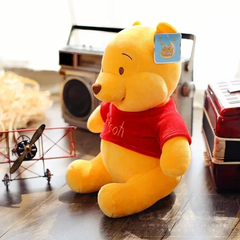 Disney Winnie De Poeh Pluche Pop Speelgoed Cartoon Gevoelige Houding Winnie Pooh Beer Zachte Knuffel Kussen Kinderen Kerst Verjaardagscadeautjes
