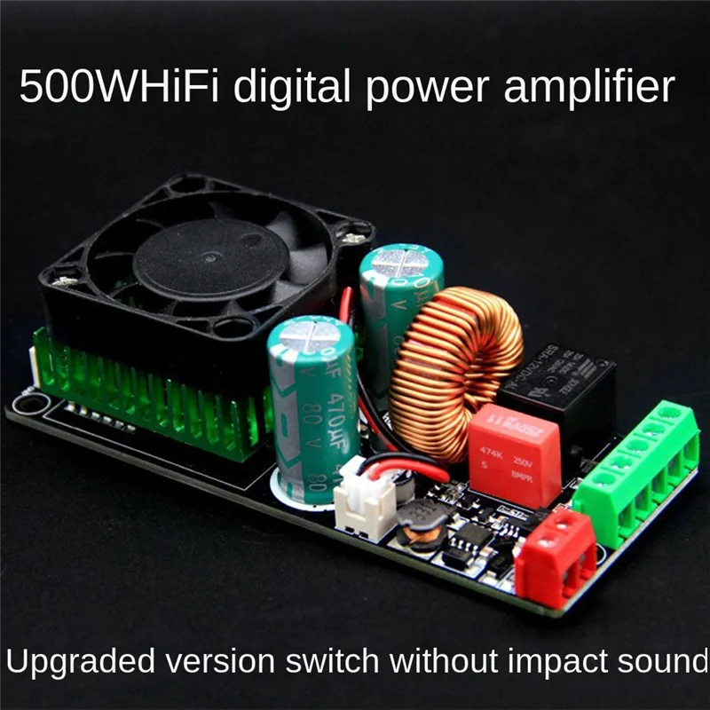 HIFI 500W Digital Amplifier Class D Audio Amplifier Board Module with Speaker Protection LM3886 IRS2092S