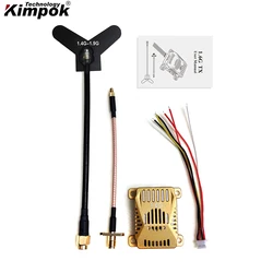 1.7g 20Km Fpv Vtx 1.4G~1.8G Drone Video Transmitter 1.6Ghz 3W 16 Channels Long Range Transmissioin