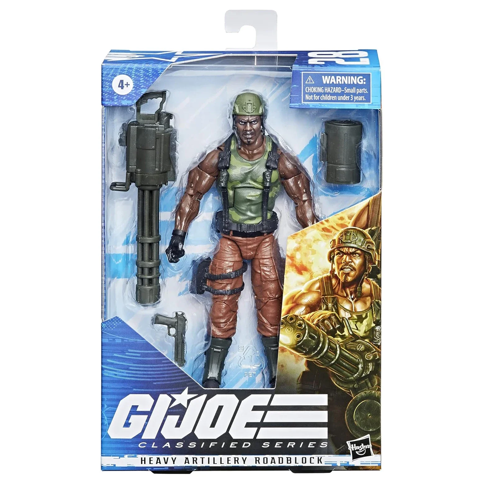 

Фигурка G.I.Joe Classified Heavy Artilery Roadblock 6 дюймов