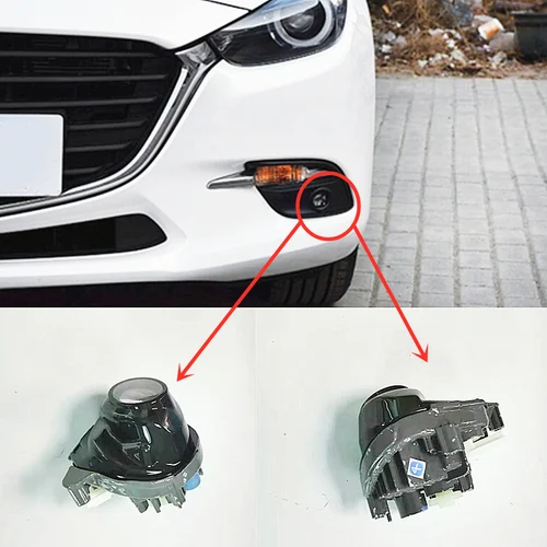 Piezas de carrocería de coche, conjunto de faros antiniebla para Mazda 3 2017 a 2019 CX5 2017 a 2019 y cx8 2019