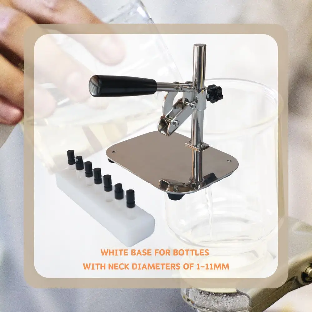 Capping Machine Packing Machines Packaging Equipment 2-10ml Perfume Vial Capper Stainless Steel Dispensing Sealing Tool