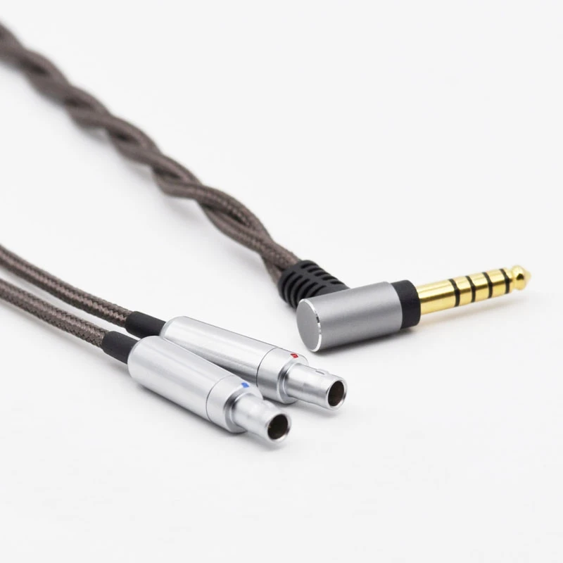 

For Sennheiser Dharma HD800 D1000 HD820 HD800s Replaceable Earphone 2.5mm 3.5mm 4.4mm Balanced Nylon Braided Upgrade Cable