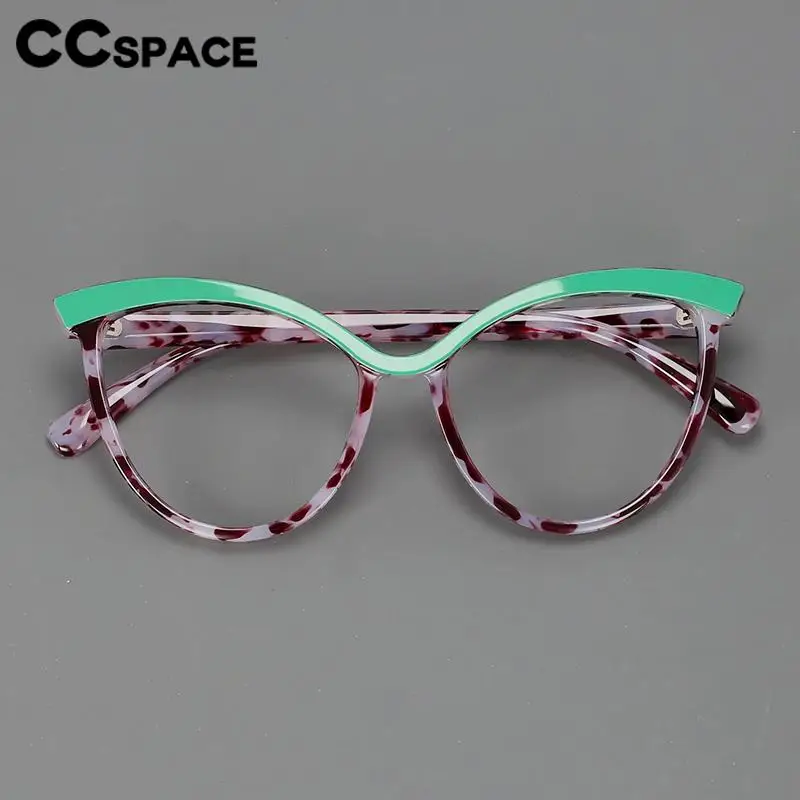 R57148 große ovale Lesebrille für Frauen Mode Leopard optische Brille Lady Cat Eye Presbyopic Dioptric 0.5 ~ 3,50