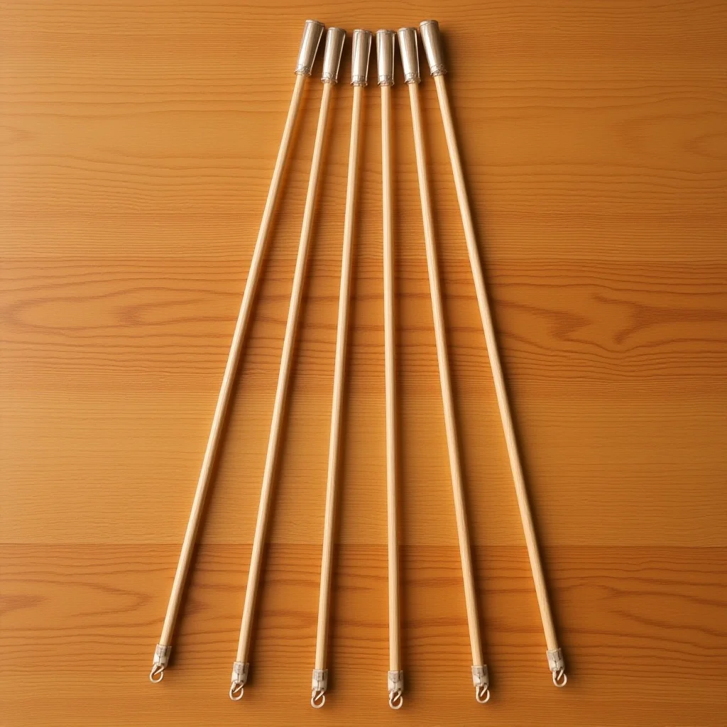 

Cabilock 17 Inch 43cm Blind Tilt 6Pcs Clear Replacement for Vertical Wood Door RV Blinds Window Shade Opener Parts