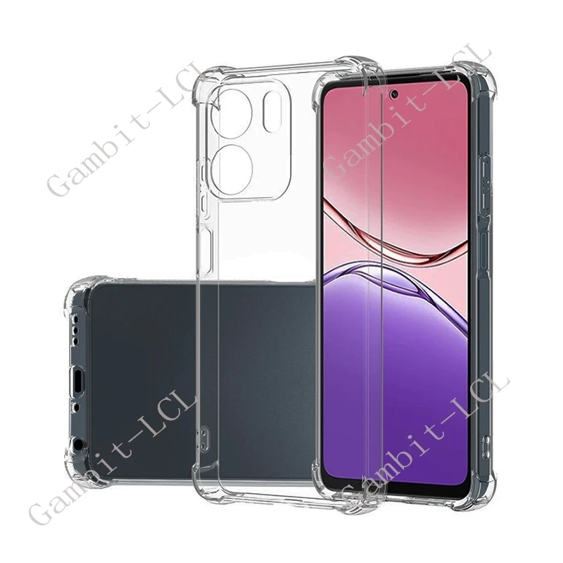 حافظة مضادة للسقوط لهاتف OPPO A5x 5G OPPOA5x 4G CPH2725 PKW110 غطاء خلفي أصلي مقاوم للصدمات من البولي يوريثان الناعم على OPPO A5x 4G