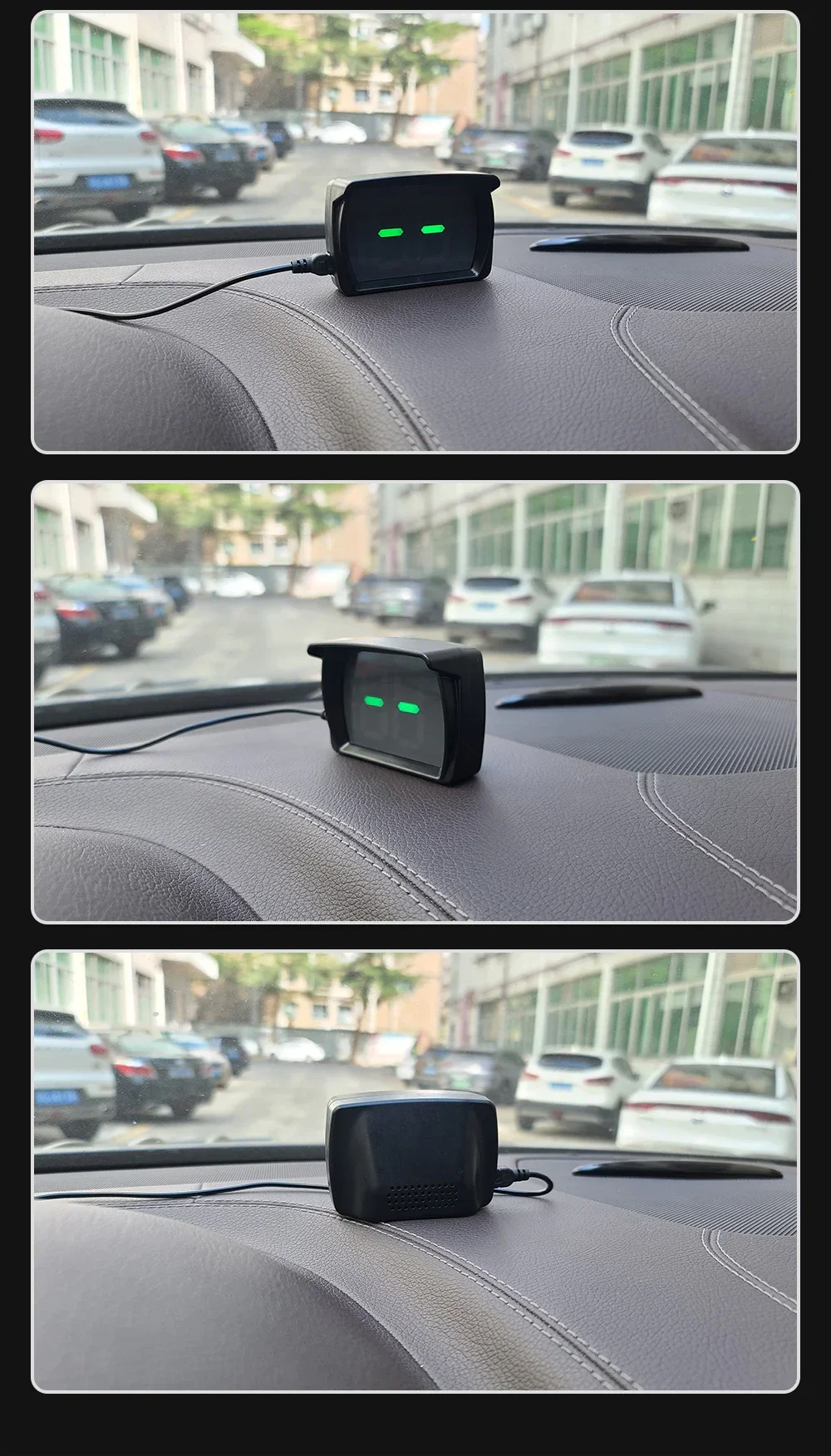 Y03 Auto-GPS-Digital-Head-Up-Display Geschwindigkeitsprojektor KMH/MPH Geschwindigkeitsmesser für alle Autos Plug-and-Play Autozubehör – Detail 8