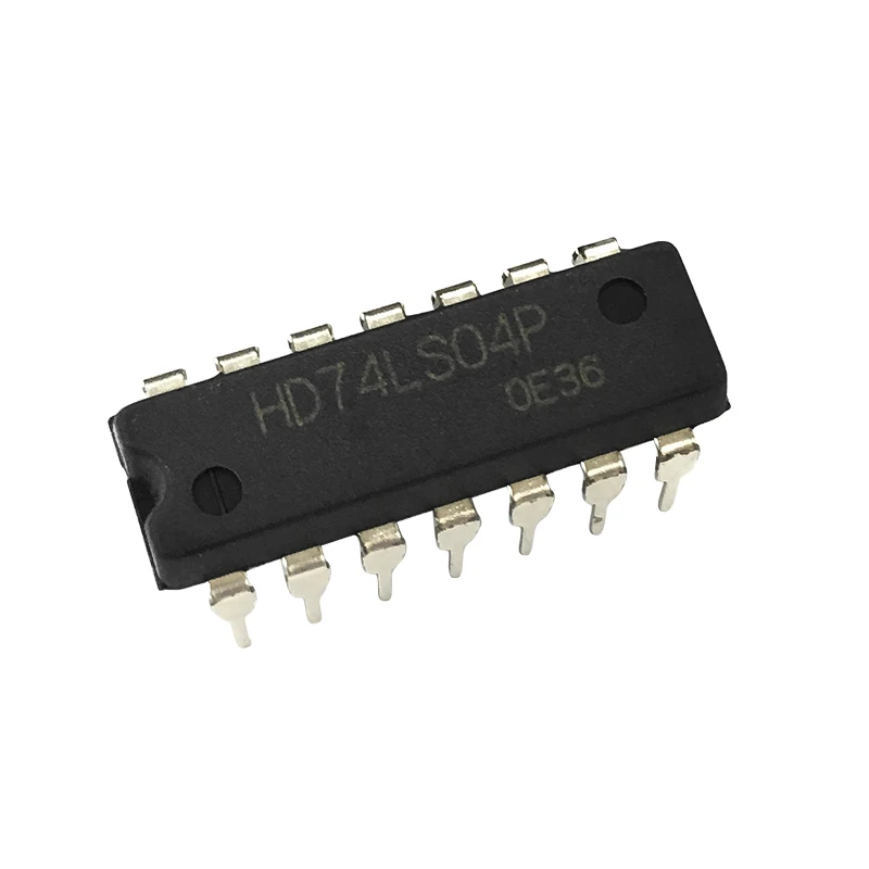 

Hd74ls04p Logic Circuit, HEX Inverter, Ls-Ttl, 14 Pin, Plastic, DIP New Original In Stock