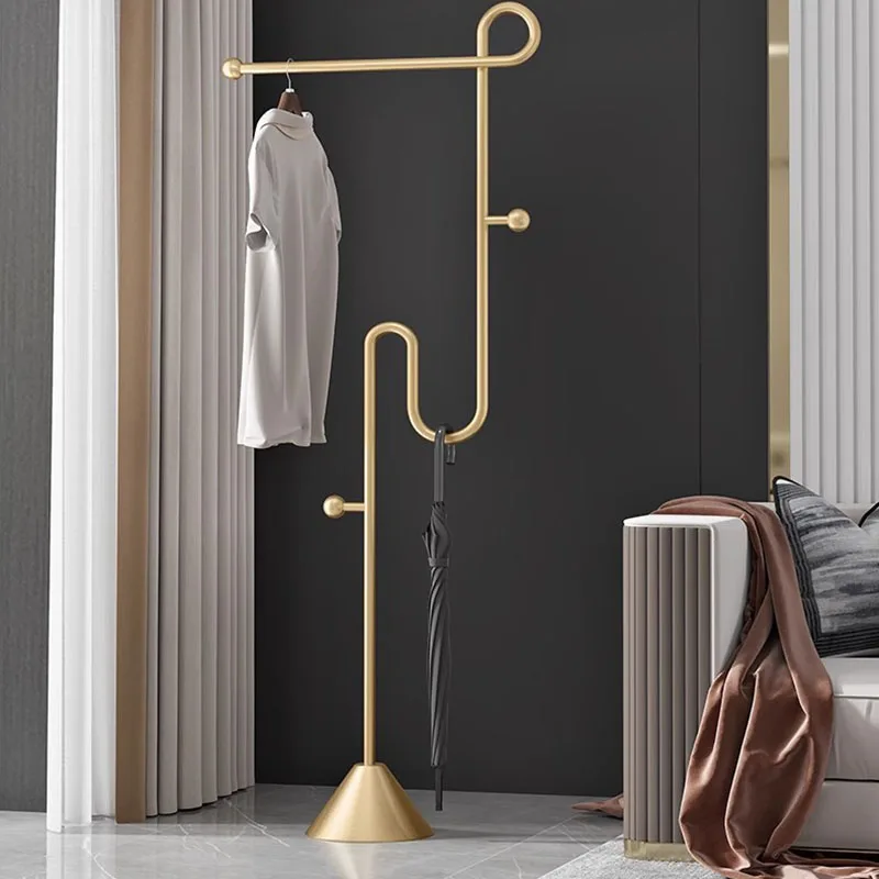 

Open Modern Coat Racks Minimalist Standing Garment Space Coat Racks Display Floor Hallway Arara De Roupa Entrance Hall Furniture