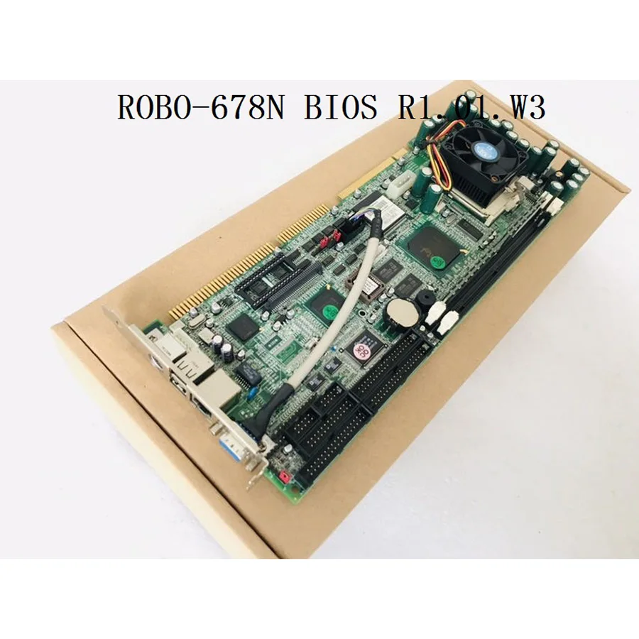 Industrial Control Embedded Motherboard BIOS R1.01.W3 ROBO-678N Fully Tested Good Quality