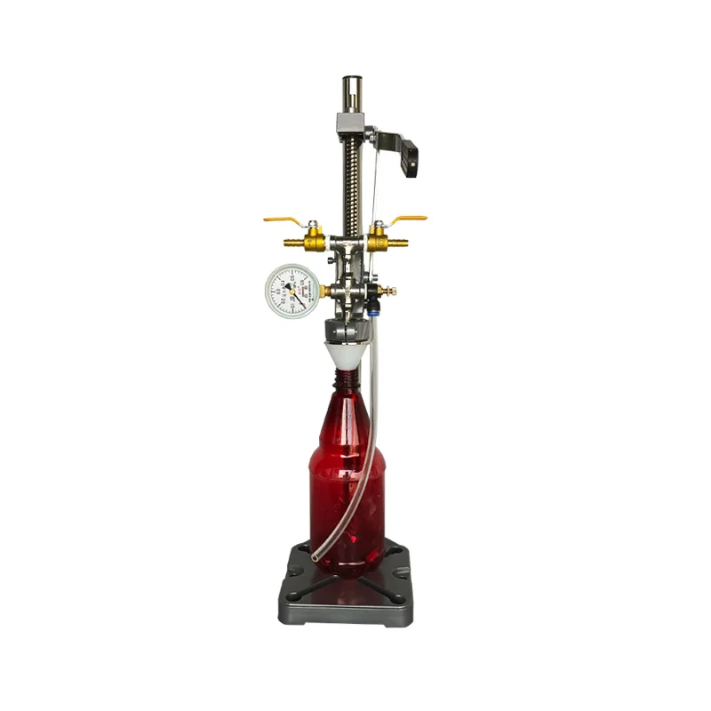

Original pulp self-brewed beer isobaric filler Defoaming bottling equipment PET bottle Glass bottle Liquid manual filling machin