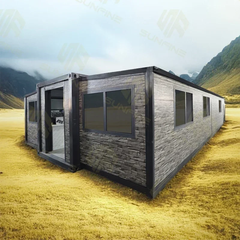 

High Quality Casa Contenedor 20Ft Luxury Granny Flat Modular House Prefabricated Expandable Container House