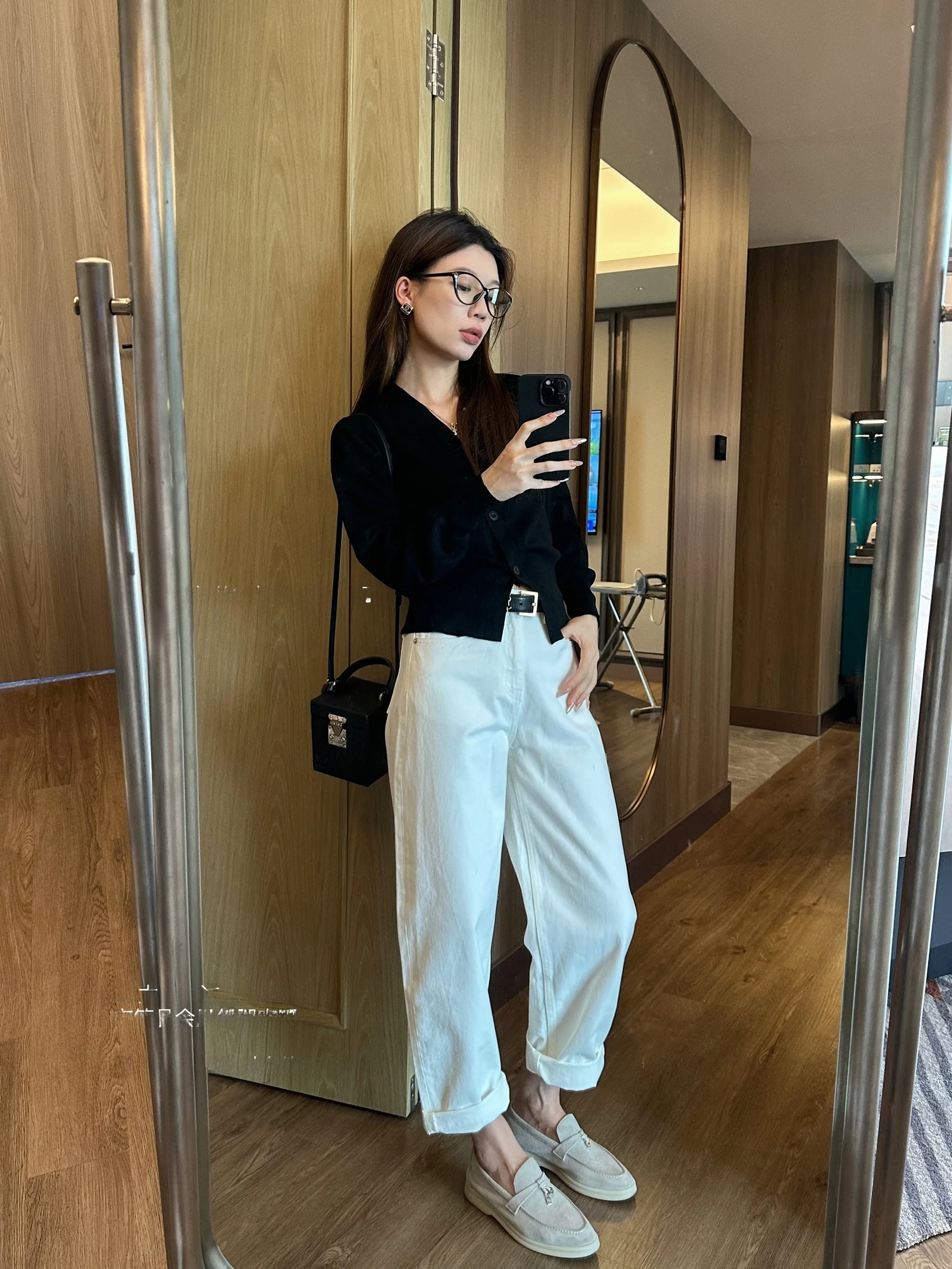

Chier Upgraded Baggy Dad Jeans French Bread Design Summer 2024 Women's Premium Denim Pants Fashionable Retro Style