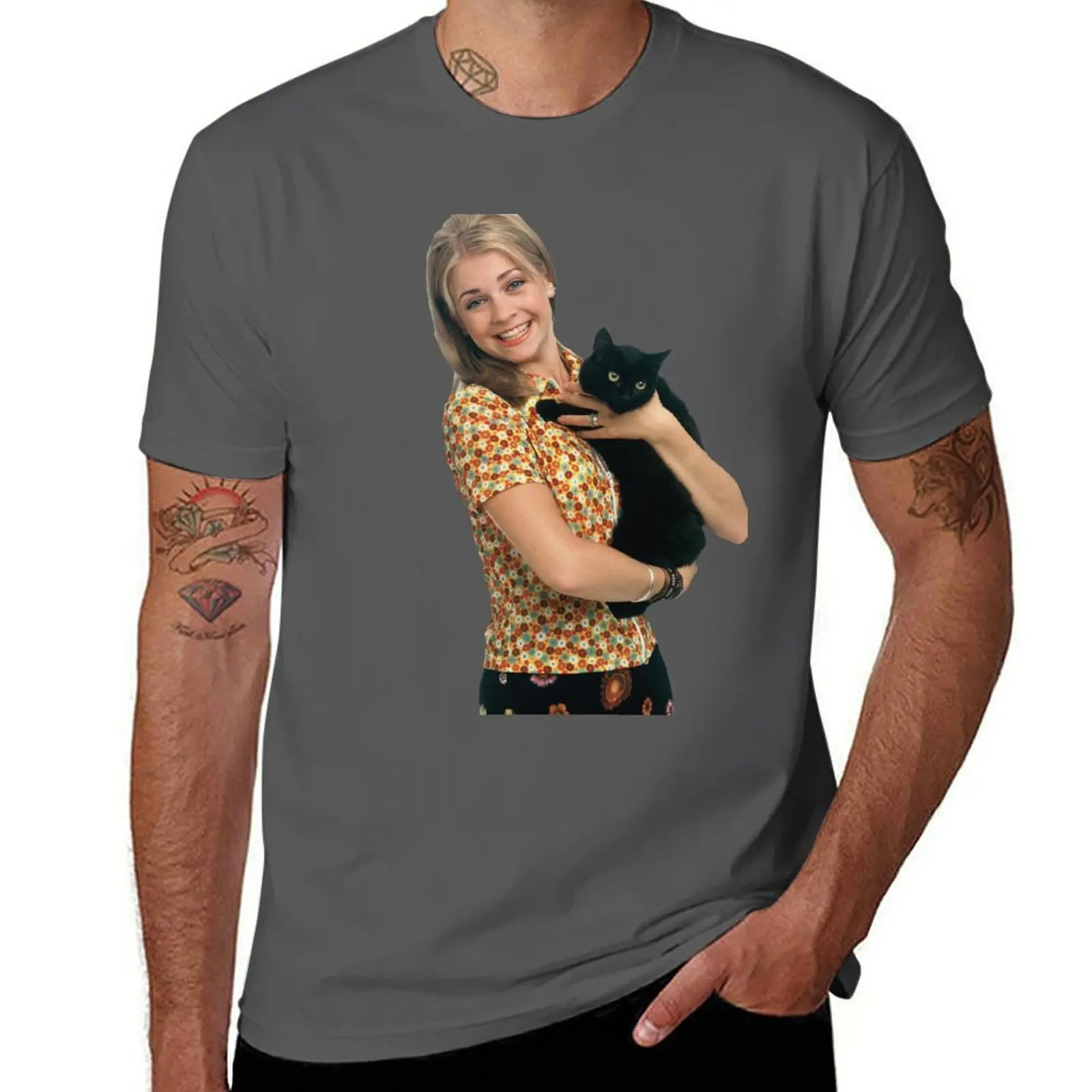 

Spellman Sabrina T-Shirt Casual Holiday Short Sleeve Tee