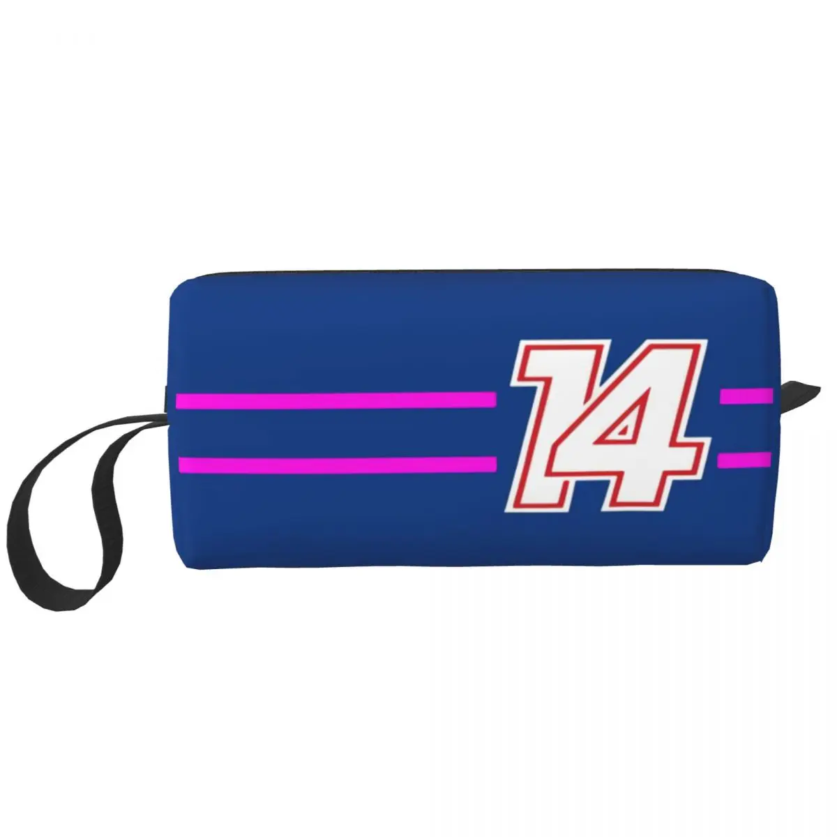 

Custom Alonso 14 Driver Toiletry Bag Women Fernando Sport Motorcycle Cosmetic Makeup Organizer Lady Beauty Storage Dopp Kit Case