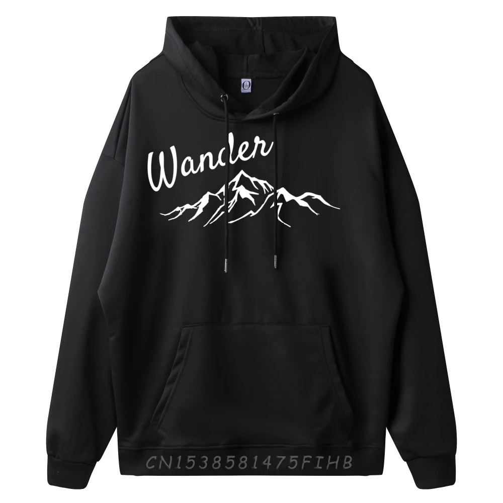 Wander Travel Theme Adventure Graphic Mens Clothing 2024 New Hoodies Sweatshirts For Men Tee Hoodie Character