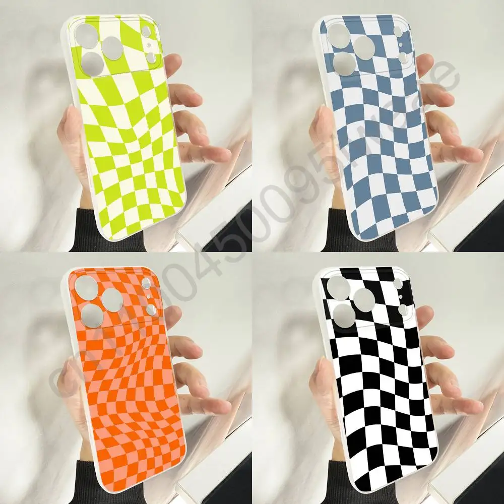 

Checkerboard Checkered Chess Board Phone Case For iPhone 11,16,15,14,13,17,12,Plus,E,Air,Mini,Pro,Max Magnetic Magsafe Cover