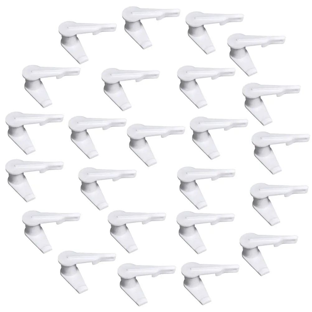 100Pcs PP Ceiling Light Cover Clamps Rotatable Lampshade Fixing Clips Easy Use Professional Ceiling Light Clips