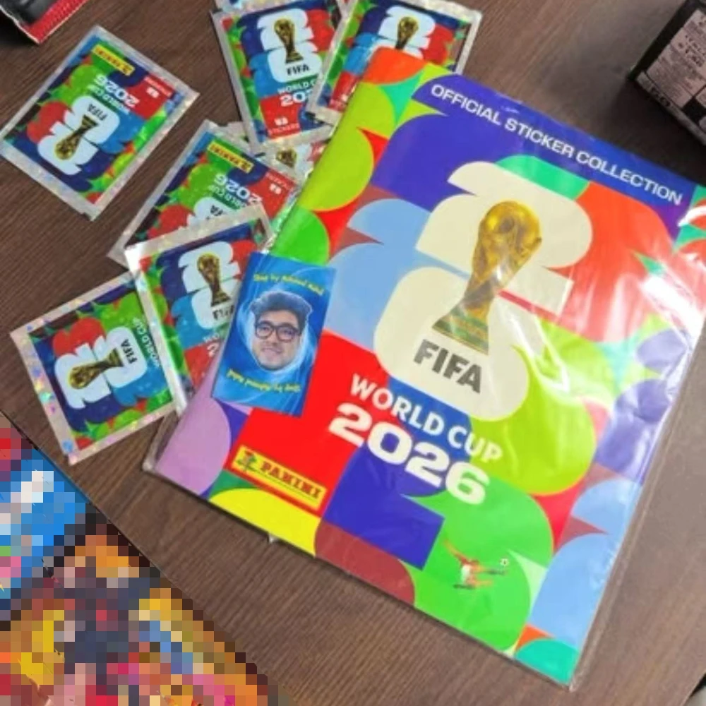 2026-fifaワールドカップ-パニーニ公式ステッカーアルバム-コレクタブルステッカー-1パック入り-サッカーファン向けお土産ギフト