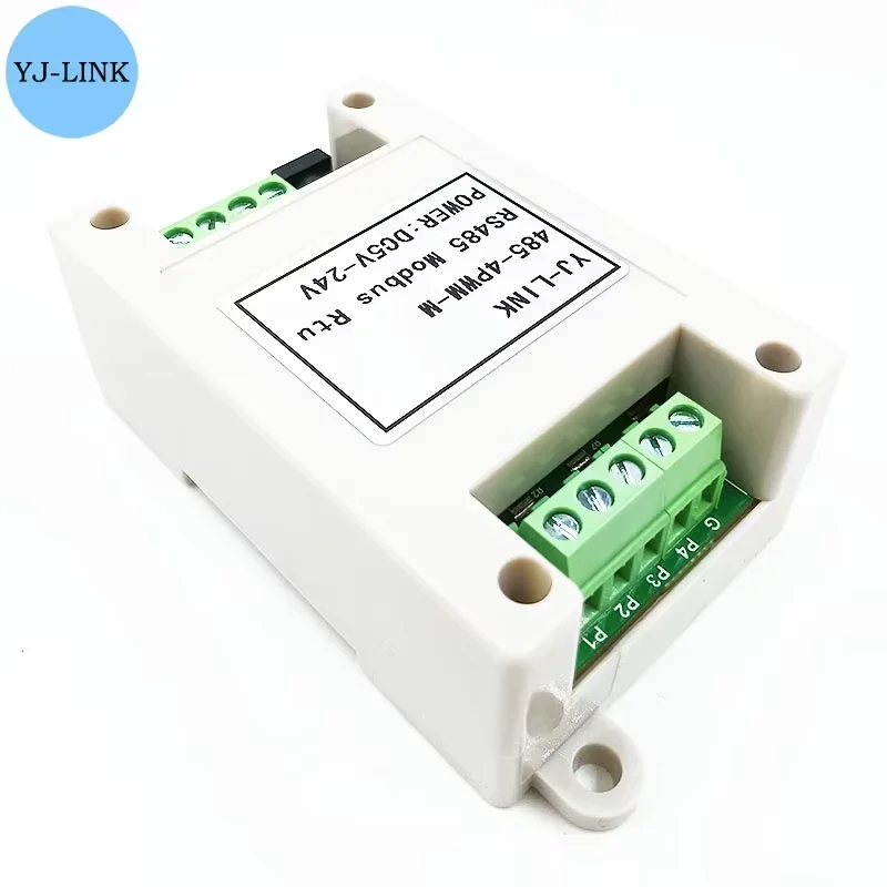 4-Channel 485 to PWM Signal Output/Signal Generator/Amplitude Range 5V-24V/Servo controller/ Modbus