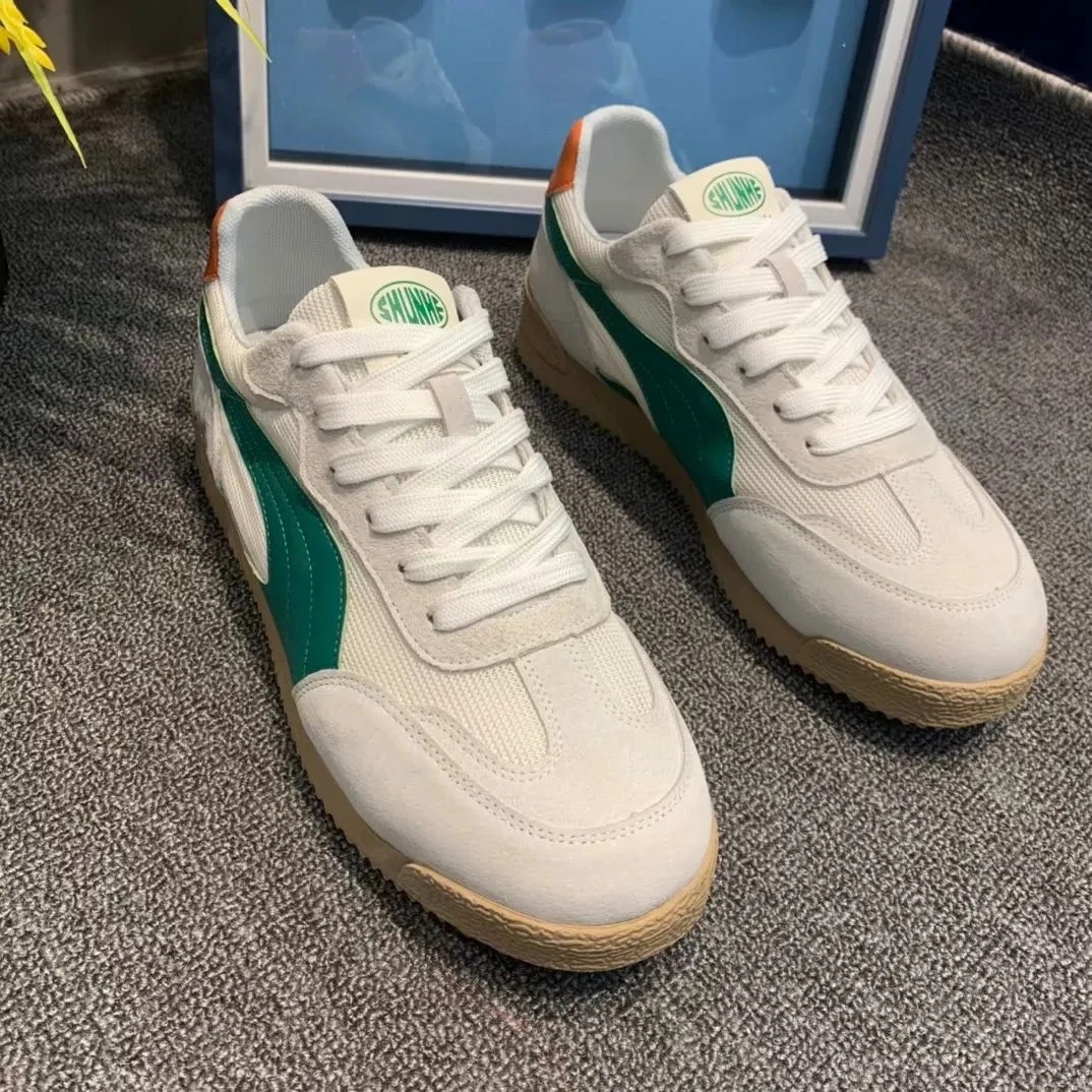 Sepatu Sneaker Kasual Retro 2025 Pria, Sepatu Lari Pria Bernapas, Nyaman, Model Rendah, Sepatu Olahraga untuk Pria, Zapatillas Informales