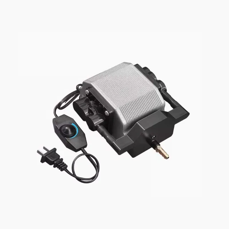 12V 24V 16W DC Aquarium Air Pump Ultra Quiet Strong Flow Adjustable for Pond Marine Pool Seafood Restaurant Fish Tank