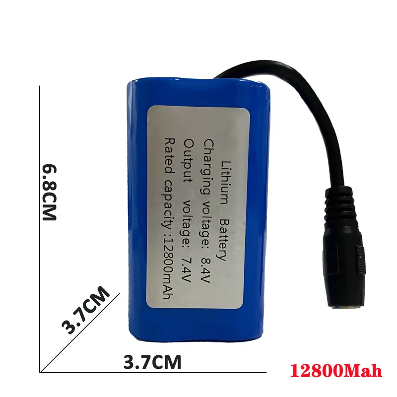 V900 T188 T888 2011-5 V18 V700 V020 D16D18 Remote Control RC Fishing Boat Spare Parts 7.4V 12800MAH 15000MAH Battery/Charger/USB