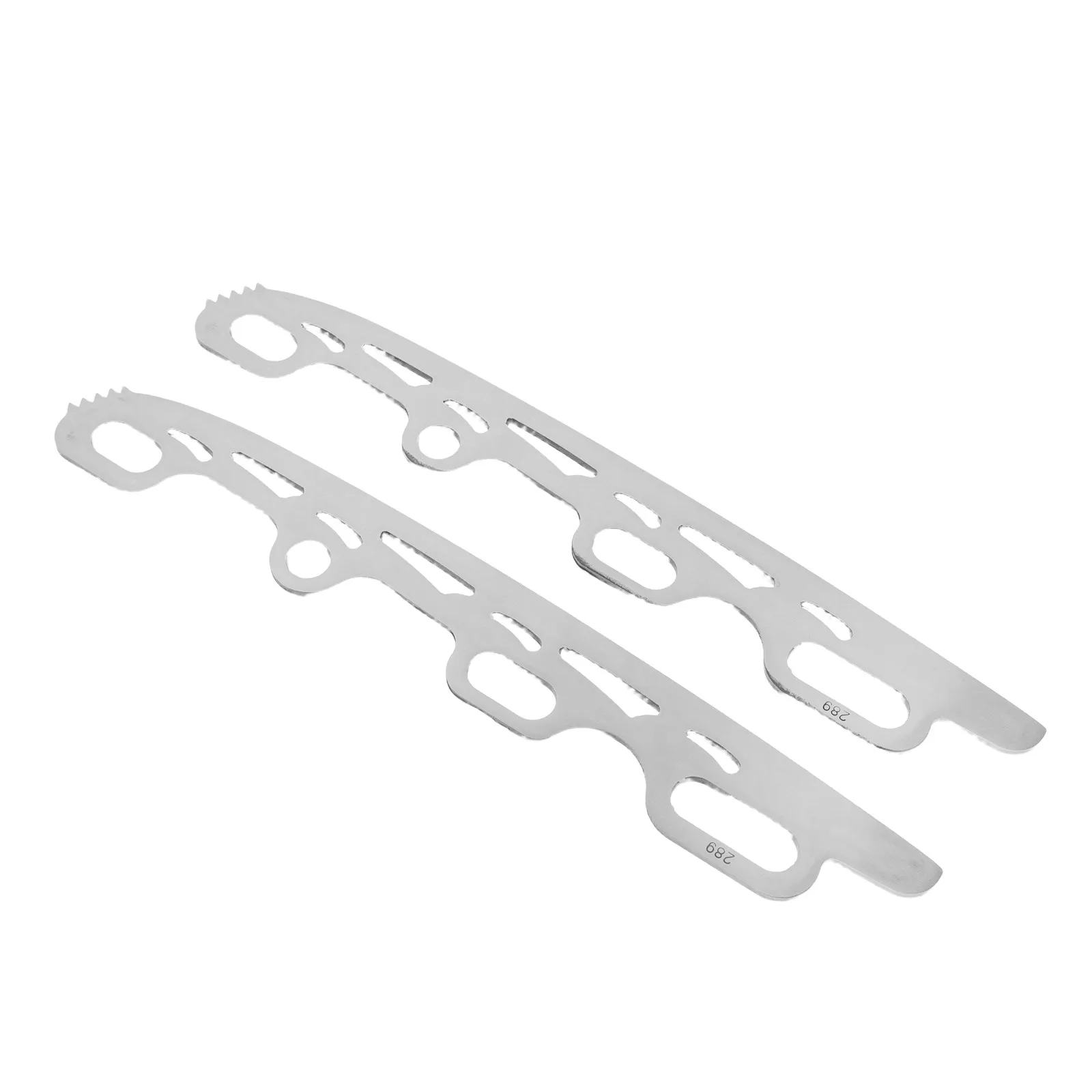 

1 пара профессиональных лезвий для фигурного катания из нержавеющей стали, сменные лезвия для коньков, универсальные, подходят для всех моделей ботинок