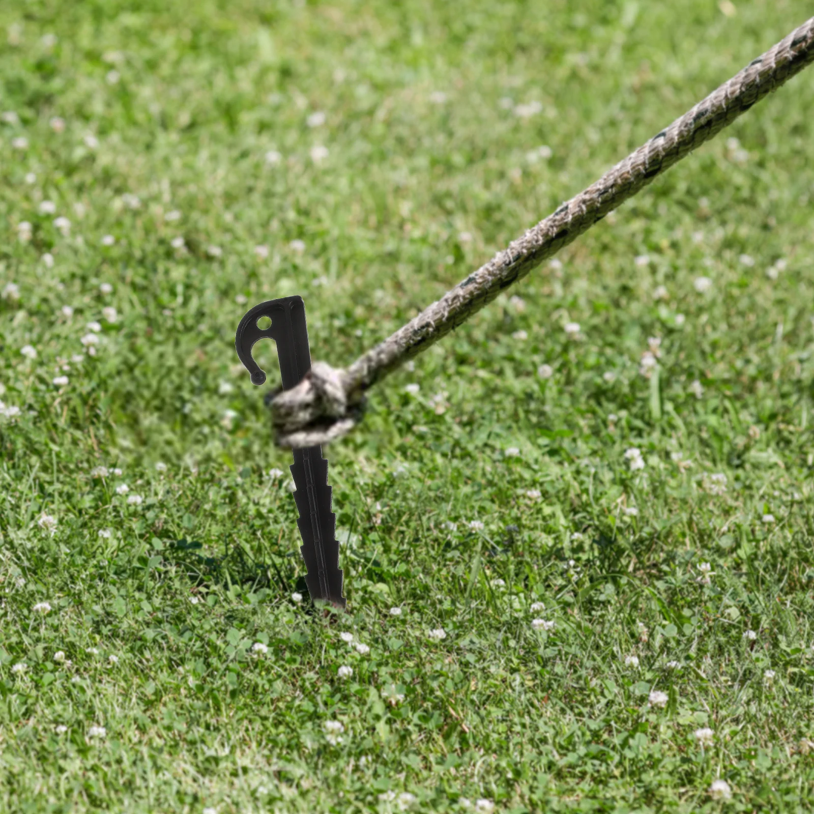 

10pcs Tent Pegs Heavy Duty Plastic Stakes For Camping Windproof Ground Nails Multi-Use Tent Spikes Fixing Pegs Tarp Canopy Grass