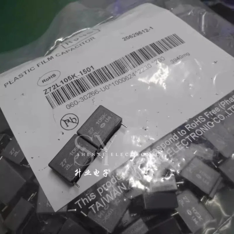 20PCS PLASTIC 1.0uf/450V 1uf 1u0 105 Brand New 15mm Film Capacitor