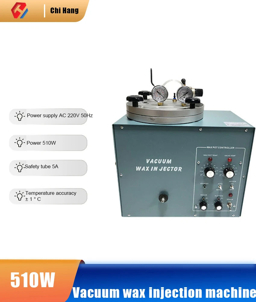 

Vacuum wax injection machine jewelry starting manual wax injection wax machine rubber mold special wax machine casting machine