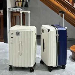 Valise à roulettes surdimensionnée de grande capacité à cinq roues, étui à roulettes universel, étui à mot de passe, voyage durable pour étudiants, nouveau