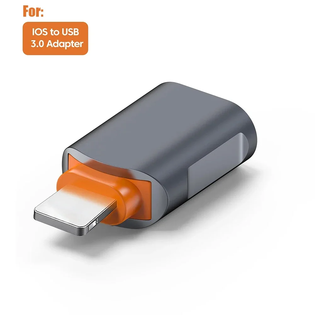 휴대용 USB 3.0 OTG 어댑터, 아이폰 14, 13, 12, 11 프로용, USB C 타입 커넥터, IOS용 USB 3.0 어댑터