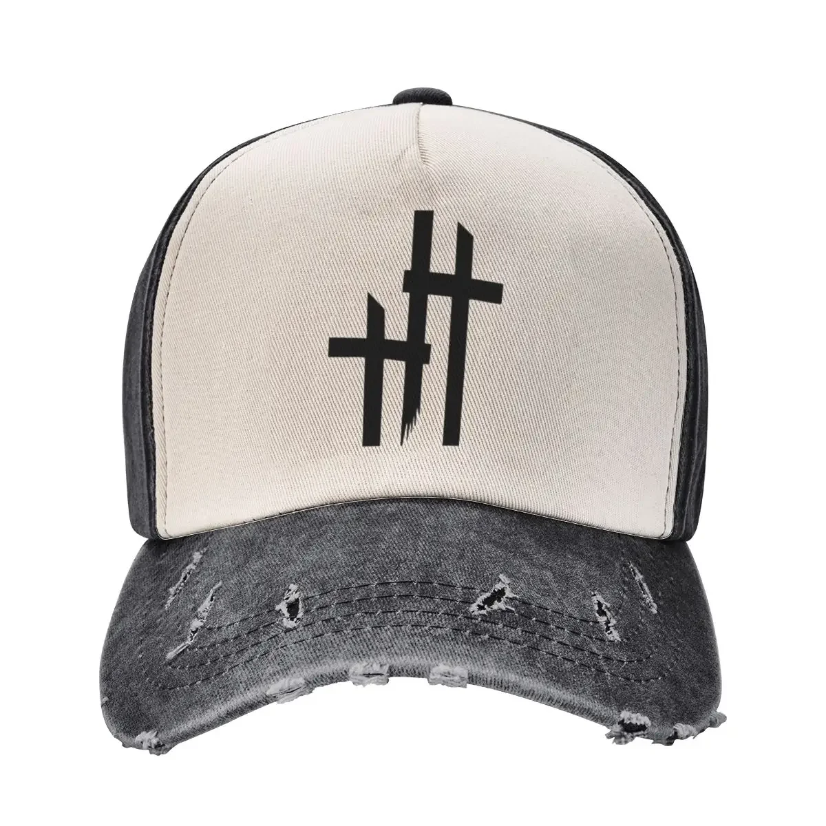 Tattoo Design. It is a brotherhood symbol of the Santo clan in Forcella. Baseball Cap funny hat Thermal Visor Men's Women's