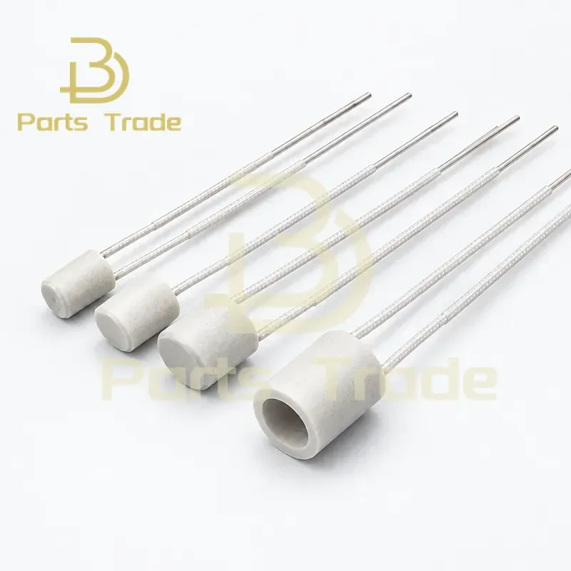 Annular High Temperature Ceramic Heating Tube Alumina Heating Ring Pore Diameter 3 4 5 6 8 9 10 11MM High Efficiency