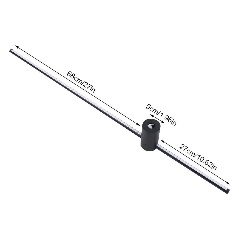 مصباح حائط LED حديث بطول 1 متر - شمعدان طويل الشريط للسلالم والبار وغرفة النوم، تصميم خطي أنيق #2