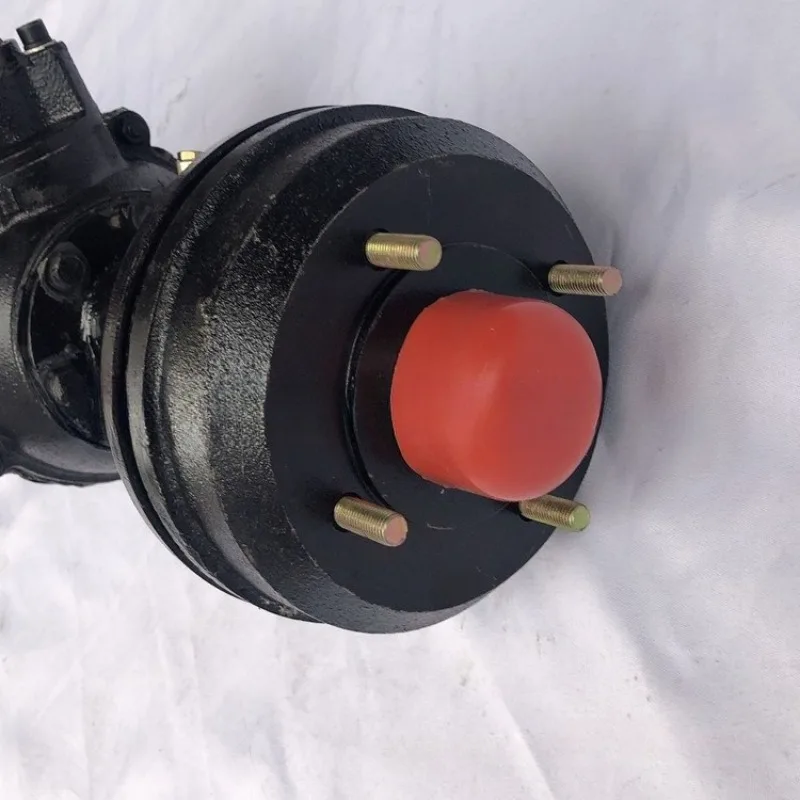 Suitable for ATV modified kart accessories, four-wheel beach car shaft drive differential drum brake rear axle tooth bag flange