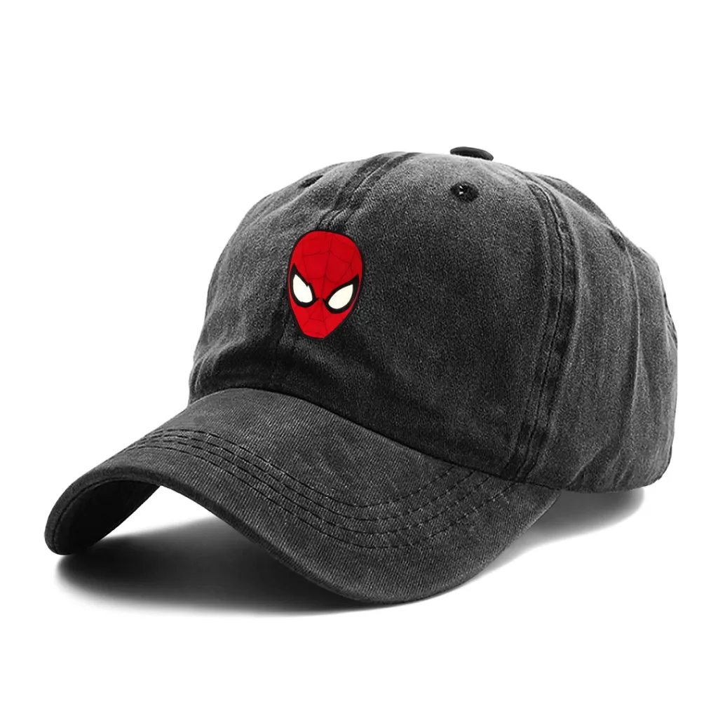 Marvel Spider Man Cool Baseball Cap Men Cowboy Hats Women Visor Caps