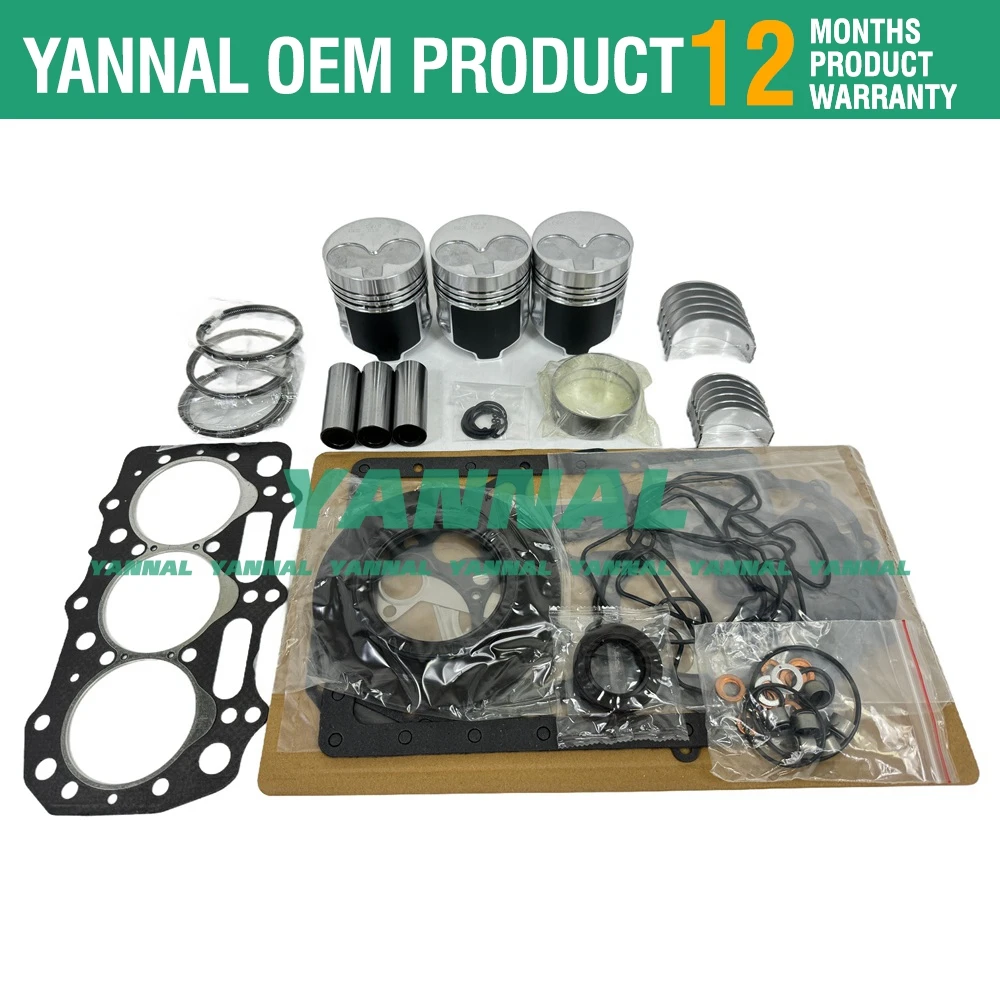 New For Caterpillar Cat 3013C Overhaul Rebuild kit with Full Gasket Kit liner Piston Ring Set Bearing  Diesel Engine Parts