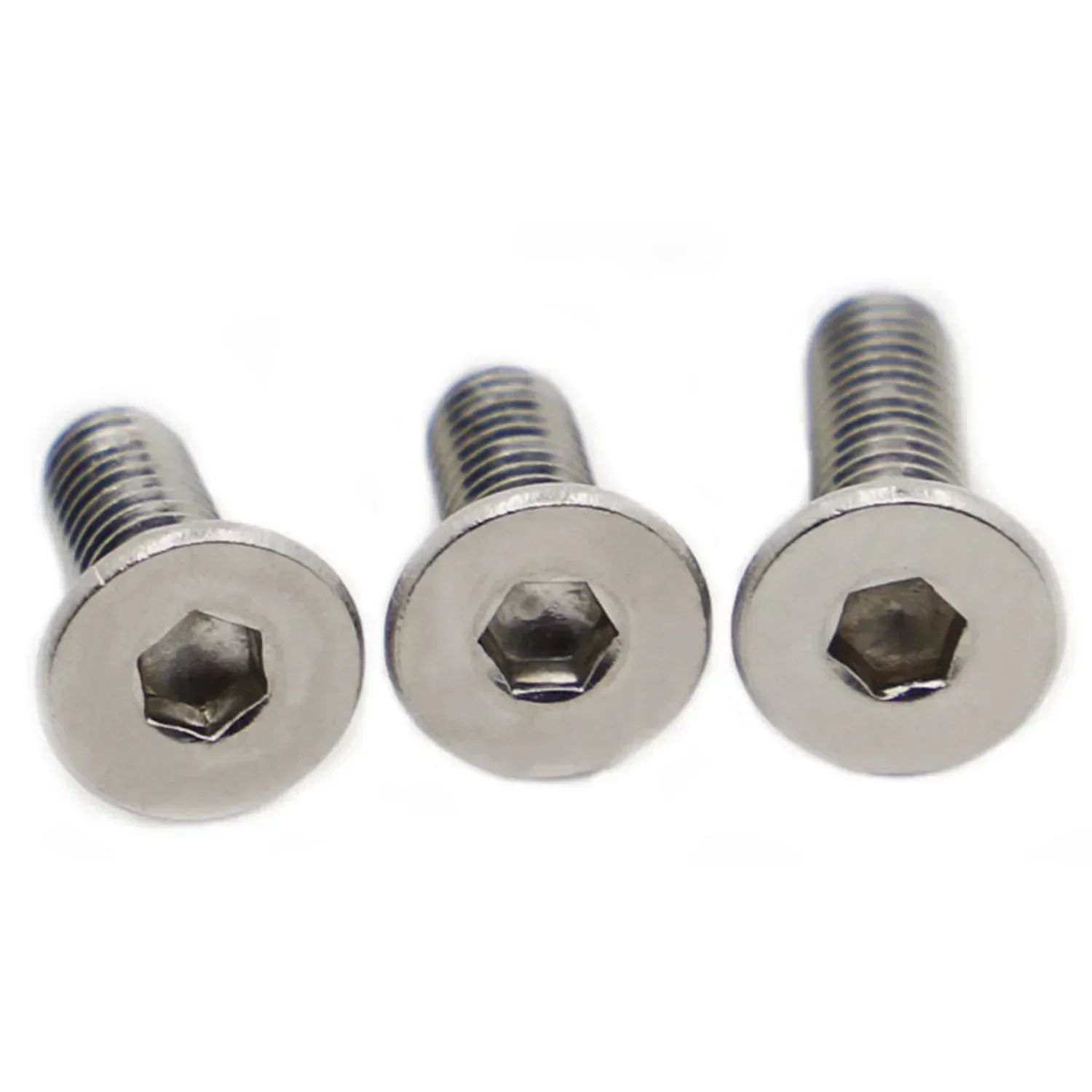 5-50PCS CM M1.6 M2 M2.5 M3 M4 M5 M6 M8 304 Stainless Steel Hex Socket Ultra Thin Super Low Flat Wafer Head Screw Bolt